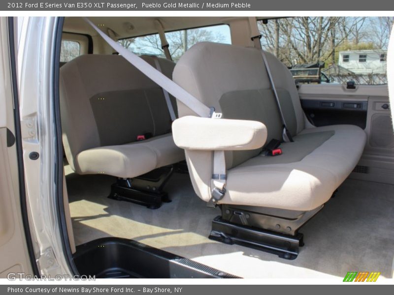 Pueblo Gold Metallic / Medium Pebble 2012 Ford E Series Van E350 XLT Passenger