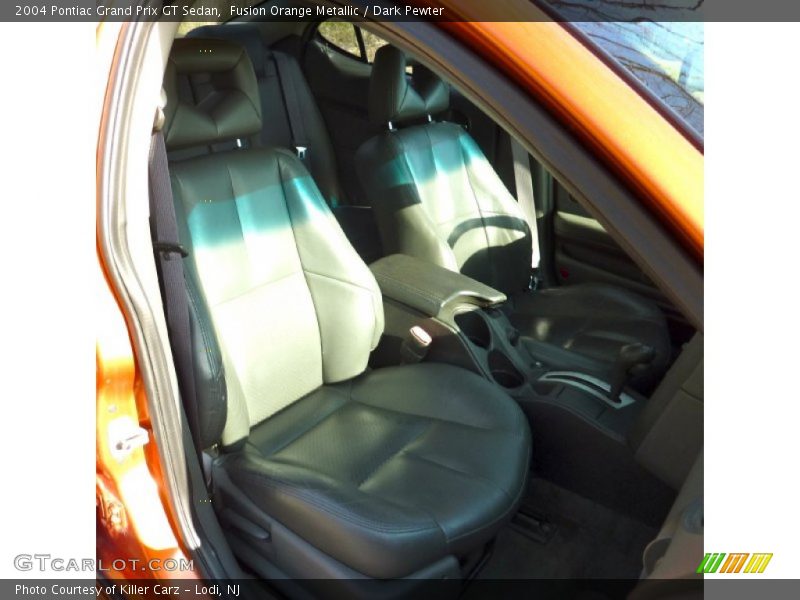 Fusion Orange Metallic / Dark Pewter 2004 Pontiac Grand Prix GT Sedan