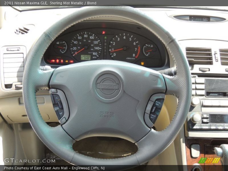 Sterling Mist Metallic / Blond 2001 Nissan Maxima GLE