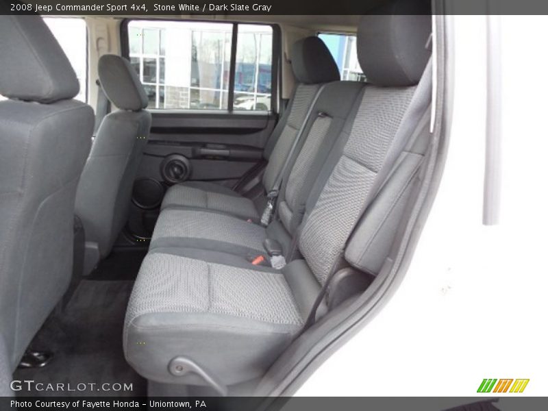 Stone White / Dark Slate Gray 2008 Jeep Commander Sport 4x4