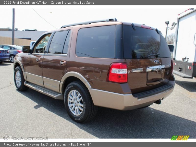 Golden Bronze Metallic / Stone 2012 Ford Expedition XLT 4x4