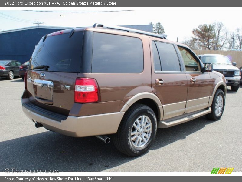 Golden Bronze Metallic / Stone 2012 Ford Expedition XLT 4x4