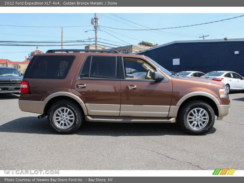 Golden Bronze Metallic / Stone 2012 Ford Expedition XLT 4x4