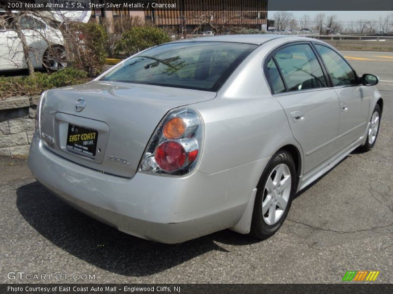 Sheer Silver Metallic / Charcoal 2003 Nissan Altima 2.5 SL
