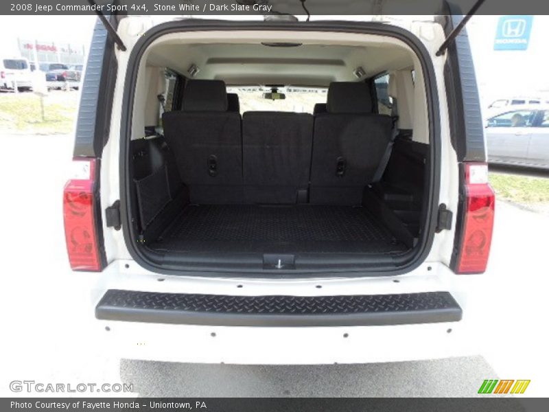 Stone White / Dark Slate Gray 2008 Jeep Commander Sport 4x4
