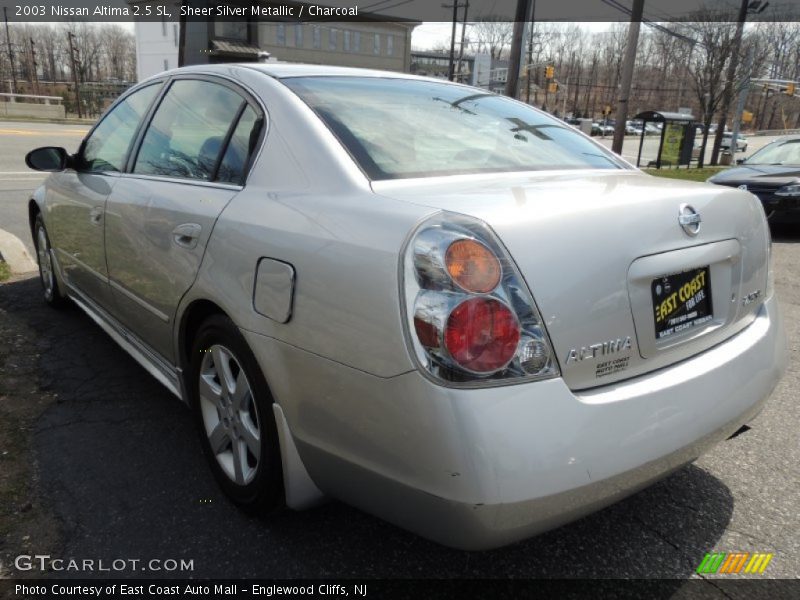 Sheer Silver Metallic / Charcoal 2003 Nissan Altima 2.5 SL