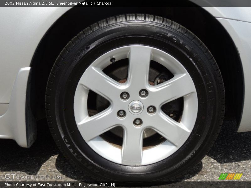 Sheer Silver Metallic / Charcoal 2003 Nissan Altima 2.5 SL
