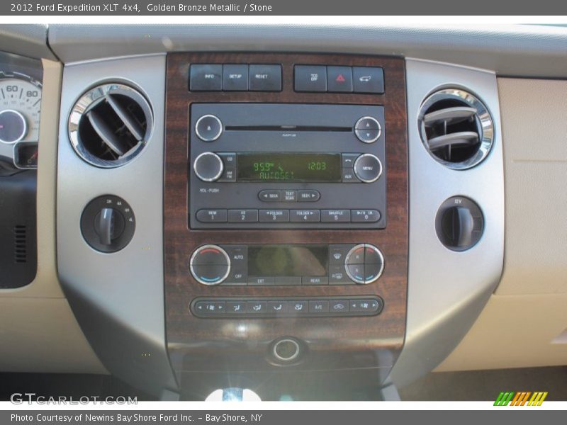 Golden Bronze Metallic / Stone 2012 Ford Expedition XLT 4x4