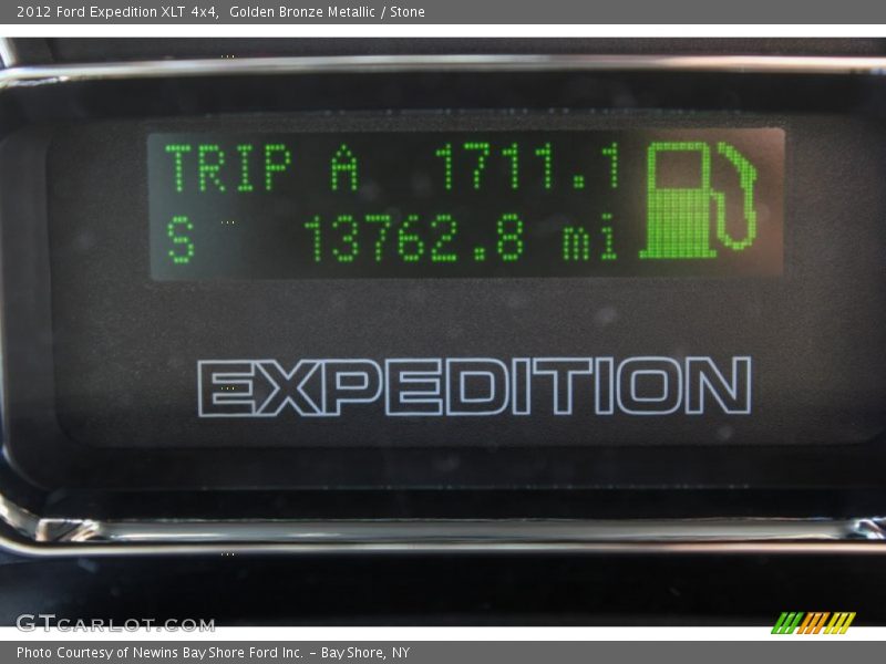 Golden Bronze Metallic / Stone 2012 Ford Expedition XLT 4x4