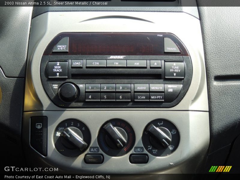 Sheer Silver Metallic / Charcoal 2003 Nissan Altima 2.5 SL