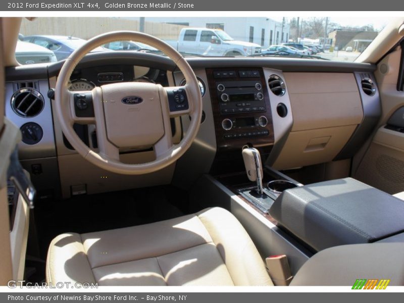 Golden Bronze Metallic / Stone 2012 Ford Expedition XLT 4x4