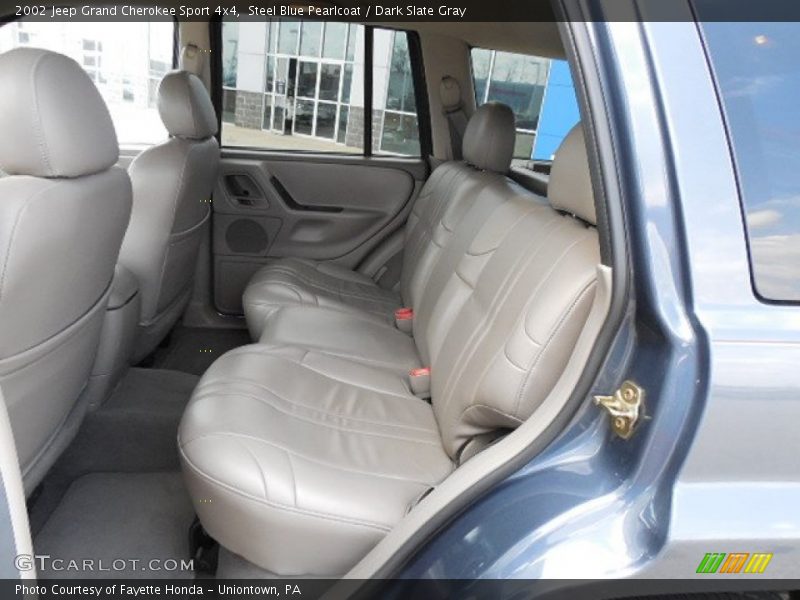 Steel Blue Pearlcoat / Dark Slate Gray 2002 Jeep Grand Cherokee Sport 4x4