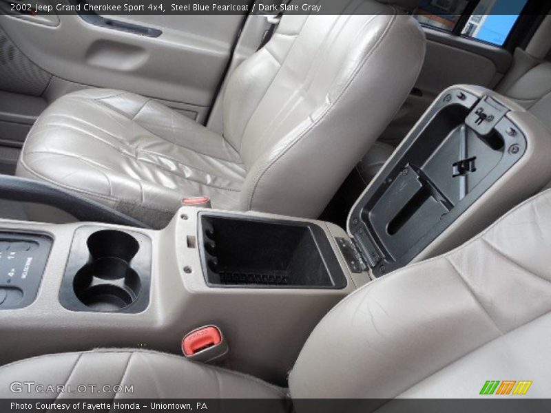 Steel Blue Pearlcoat / Dark Slate Gray 2002 Jeep Grand Cherokee Sport 4x4