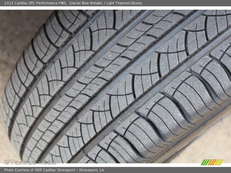 Glacier Blue Metallic / Light Titanium/Ebony 2013 Cadillac SRX Performance FWD