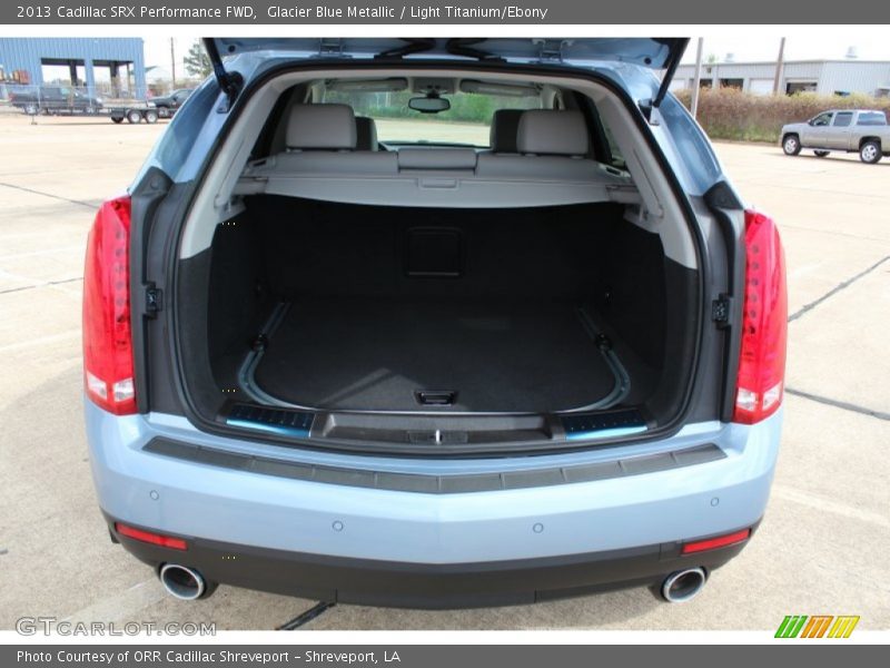 Glacier Blue Metallic / Light Titanium/Ebony 2013 Cadillac SRX Performance FWD