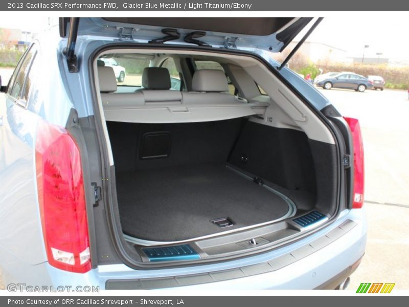 Glacier Blue Metallic / Light Titanium/Ebony 2013 Cadillac SRX Performance FWD