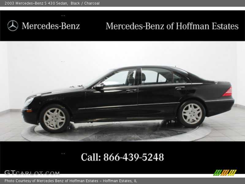 Black / Charcoal 2003 Mercedes-Benz S 430 Sedan