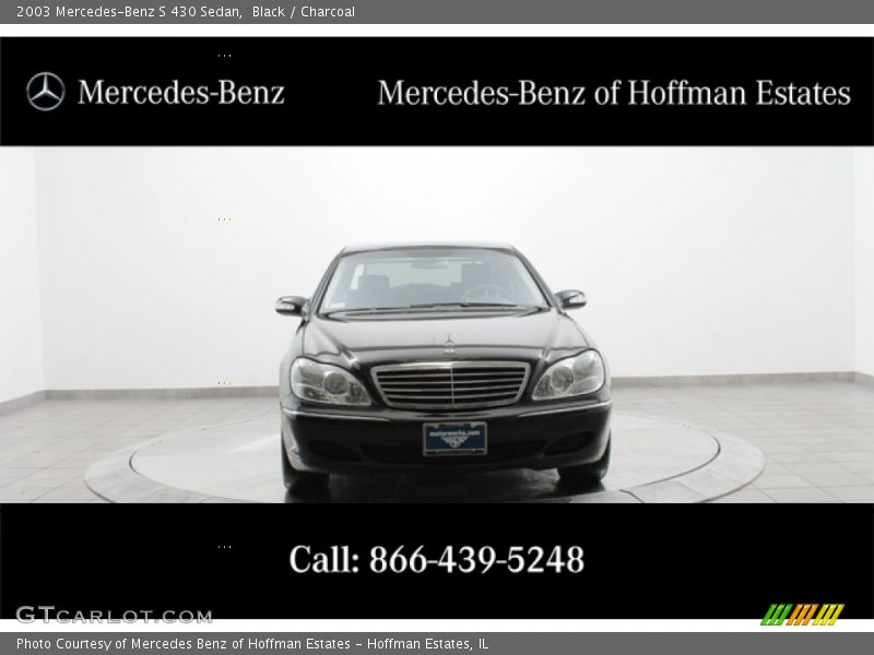 Black / Charcoal 2003 Mercedes-Benz S 430 Sedan