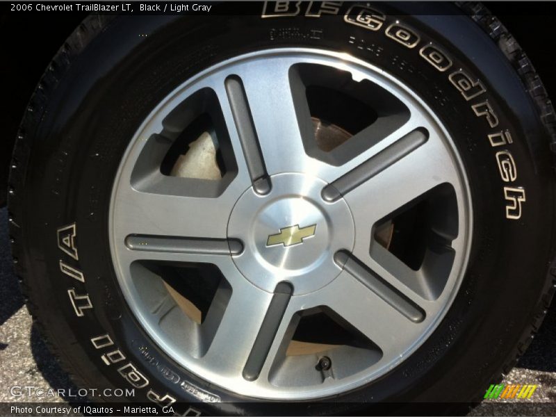 Black / Light Gray 2006 Chevrolet TrailBlazer LT