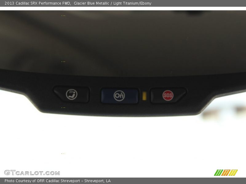Glacier Blue Metallic / Light Titanium/Ebony 2013 Cadillac SRX Performance FWD