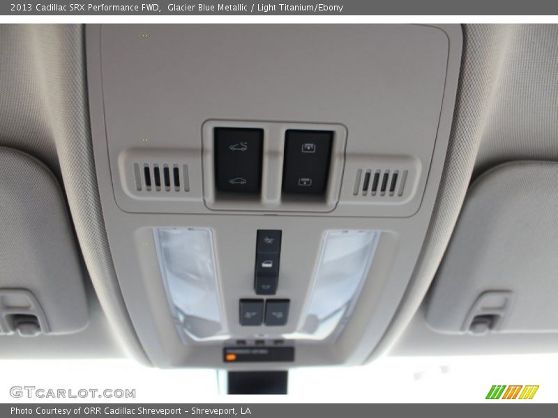 Glacier Blue Metallic / Light Titanium/Ebony 2013 Cadillac SRX Performance FWD