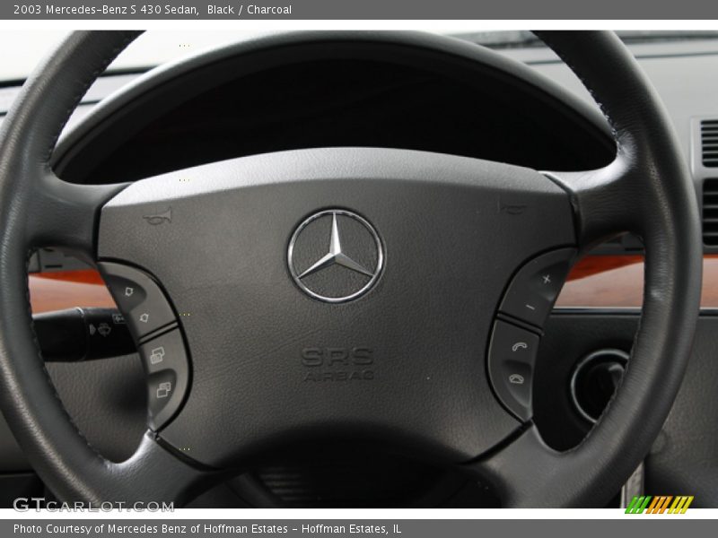Black / Charcoal 2003 Mercedes-Benz S 430 Sedan