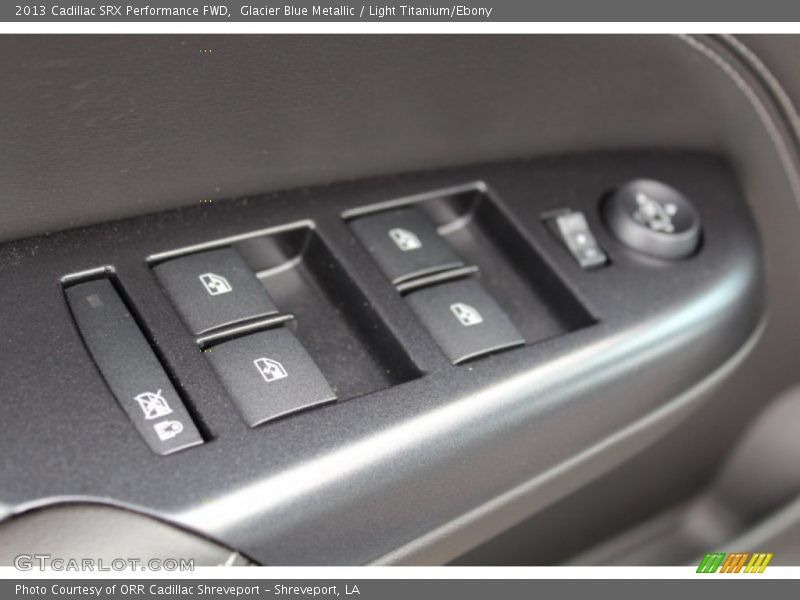 Glacier Blue Metallic / Light Titanium/Ebony 2013 Cadillac SRX Performance FWD