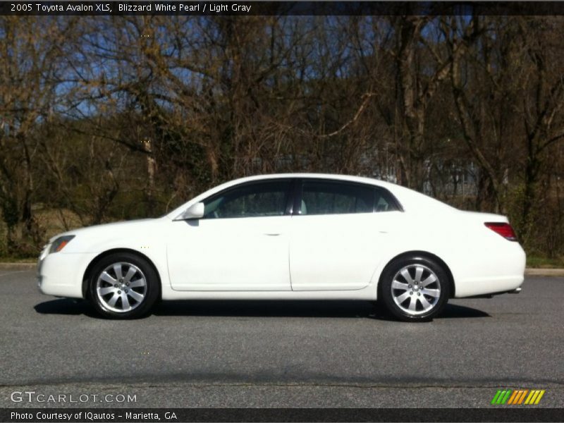 Blizzard White Pearl / Light Gray 2005 Toyota Avalon XLS
