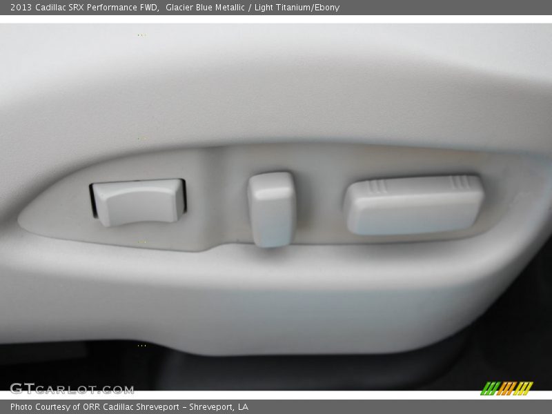 Glacier Blue Metallic / Light Titanium/Ebony 2013 Cadillac SRX Performance FWD