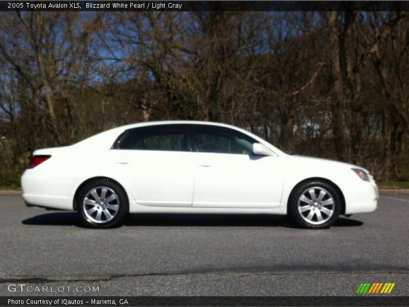 Blizzard White Pearl / Light Gray 2005 Toyota Avalon XLS