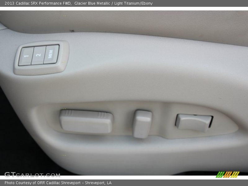 Glacier Blue Metallic / Light Titanium/Ebony 2013 Cadillac SRX Performance FWD