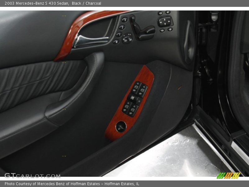 Controls of 2003 S 430 Sedan