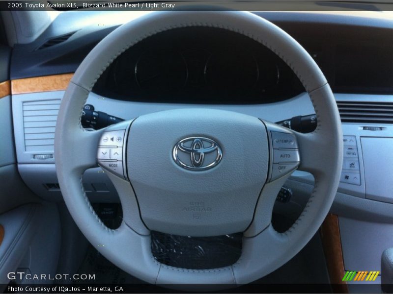 Blizzard White Pearl / Light Gray 2005 Toyota Avalon XLS