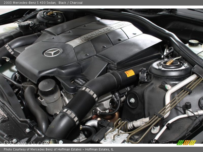  2003 S 430 Sedan Engine - 4.3 Liter SOHC 24-Valve V8