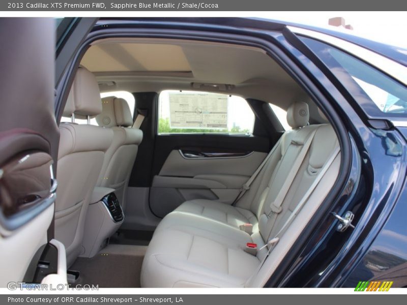 Sapphire Blue Metallic / Shale/Cocoa 2013 Cadillac XTS Premium FWD
