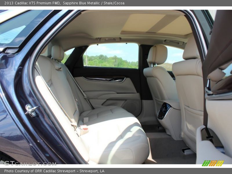 Sapphire Blue Metallic / Shale/Cocoa 2013 Cadillac XTS Premium FWD