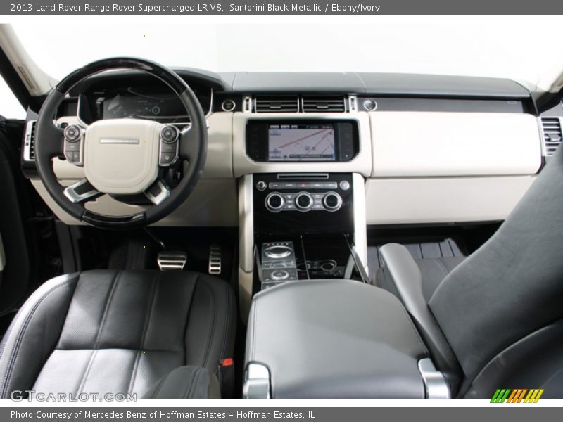 Dashboard of 2013 Range Rover Supercharged LR V8