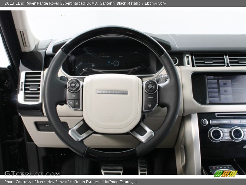  2013 Range Rover Supercharged LR V8 Steering Wheel