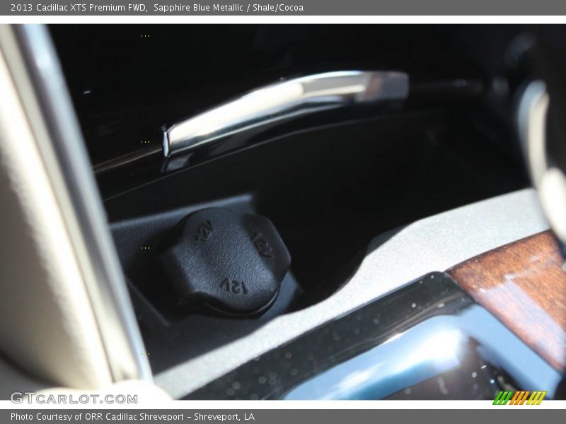 Sapphire Blue Metallic / Shale/Cocoa 2013 Cadillac XTS Premium FWD