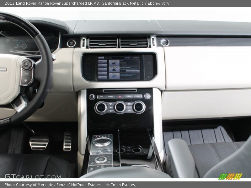 Controls of 2013 Range Rover Supercharged LR V8