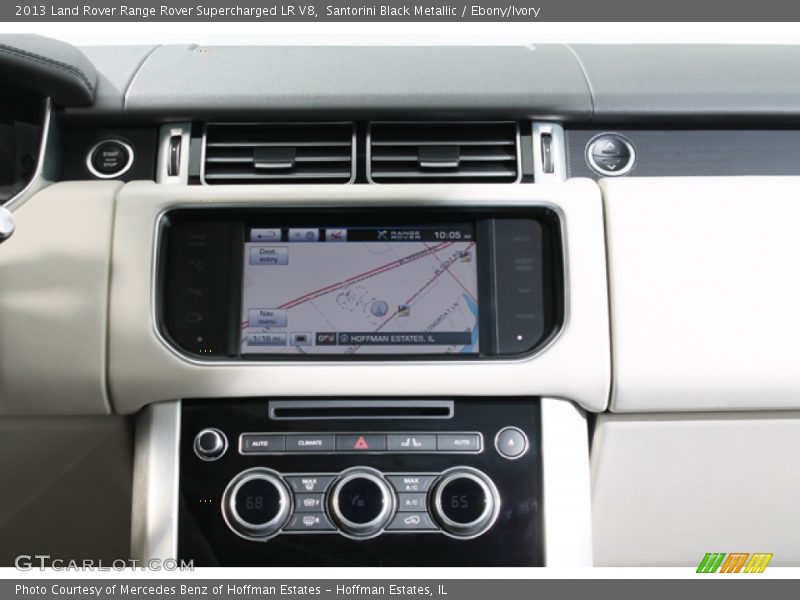 Navigation of 2013 Range Rover Supercharged LR V8