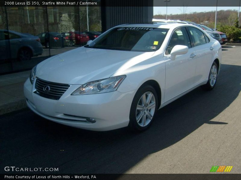 Starfire White Pearl / Cashmere 2008 Lexus ES 350