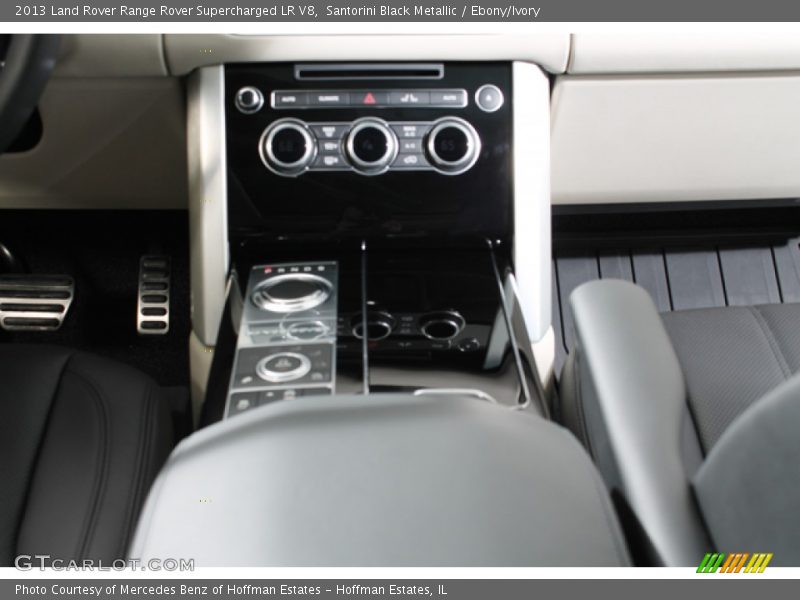 Santorini Black Metallic / Ebony/Ivory 2013 Land Rover Range Rover Supercharged LR V8