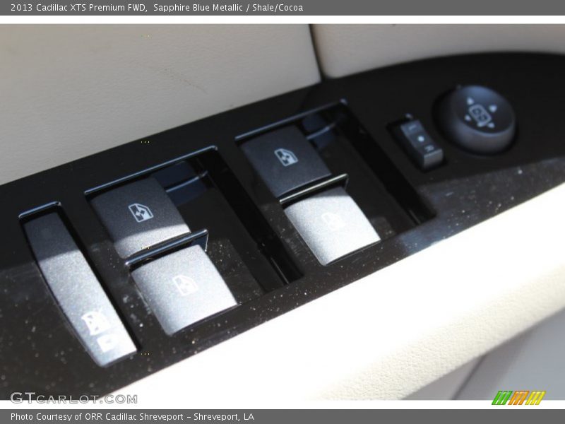 Sapphire Blue Metallic / Shale/Cocoa 2013 Cadillac XTS Premium FWD