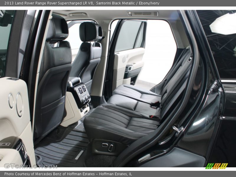 Rear Seat of 2013 Range Rover Supercharged LR V8