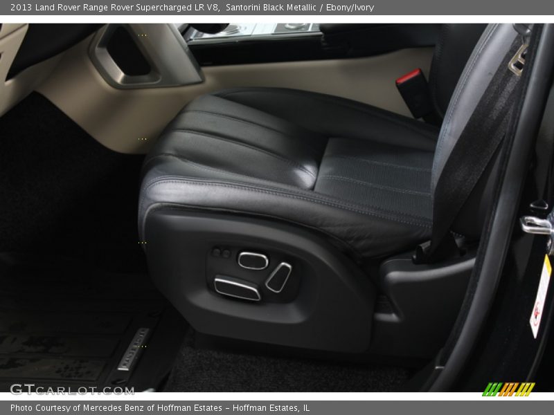 Front Seat of 2013 Range Rover Supercharged LR V8