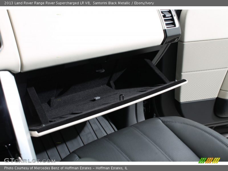 Santorini Black Metallic / Ebony/Ivory 2013 Land Rover Range Rover Supercharged LR V8