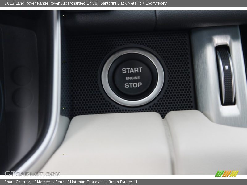 Controls of 2013 Range Rover Supercharged LR V8