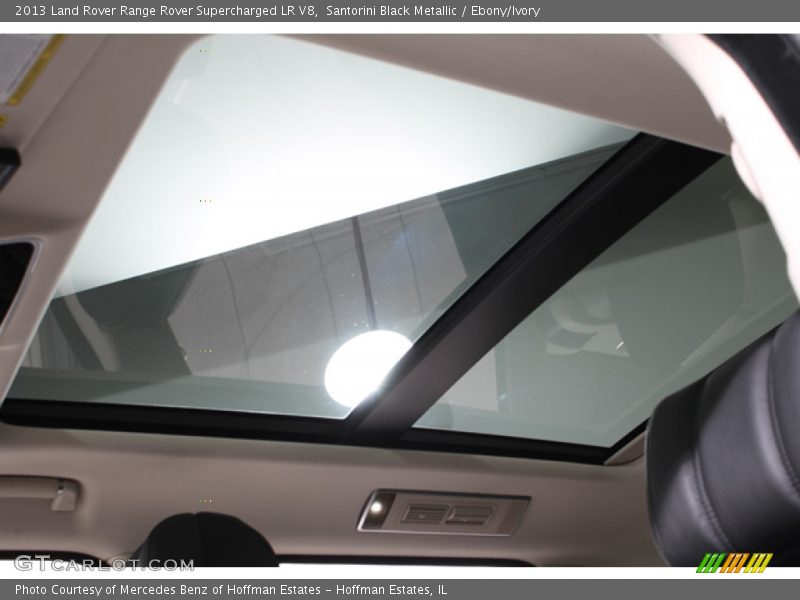 Sunroof of 2013 Range Rover Supercharged LR V8