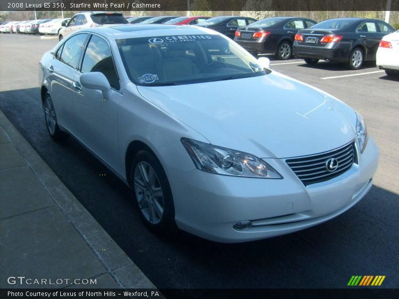 Starfire White Pearl / Cashmere 2008 Lexus ES 350
